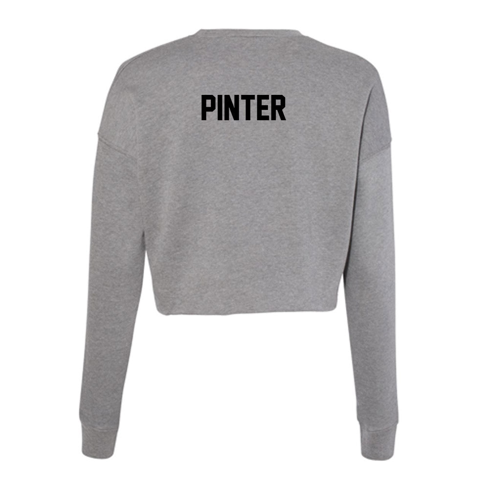Wake Forest - NCAA Women's Track & Field : Julia Pinter - Women's Cropped Crew Fleece-1