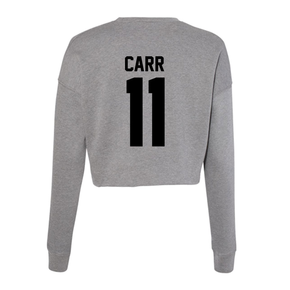 Wake Forest - NCAA Football : Ny Carr - Women's Cropped Crew Fleece-1
