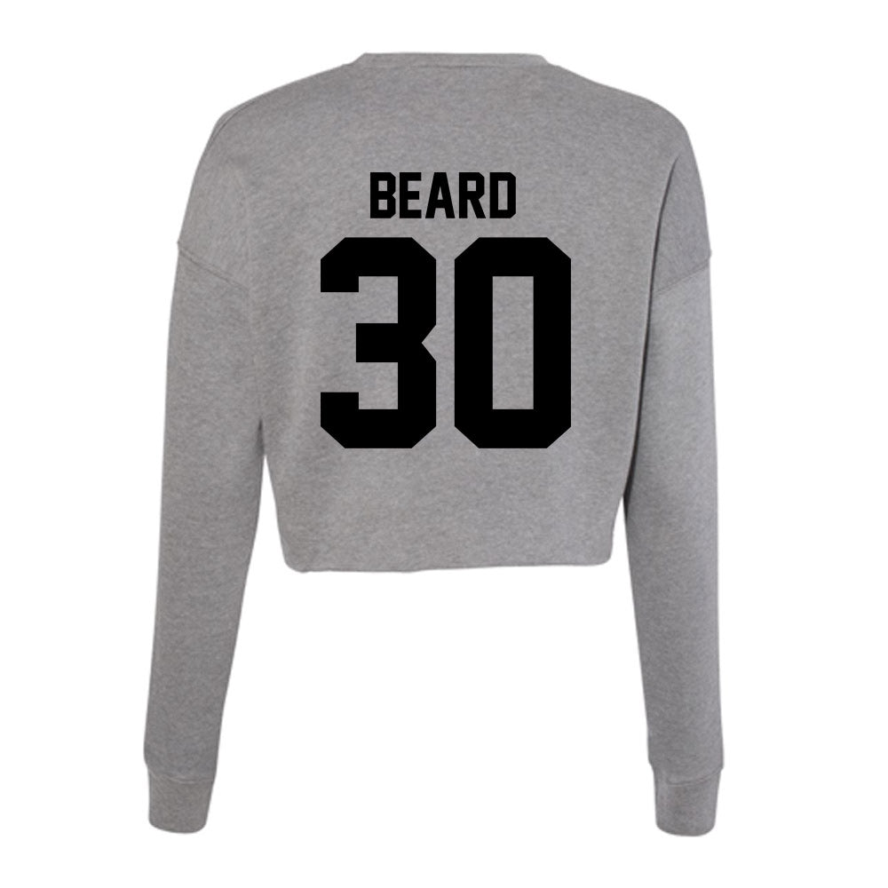 Wake Forest - NCAA Men's Basketball : Anson Beard - Women's Cropped Crew Fleece-1