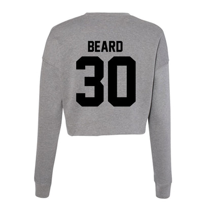 Wake Forest - NCAA Men's Basketball : Anson Beard - Women's Cropped Crew Fleece-1
