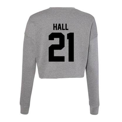 Wake Forest - NCAA Football : Aiden Hall - Women's Cropped Crew Fleece-1