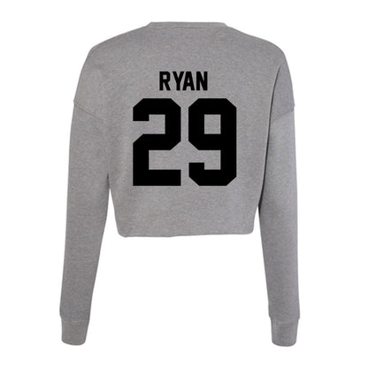 Wake Forest - NCAA Football : Jake Ryan - Women's Cropped Crew Fleece-1