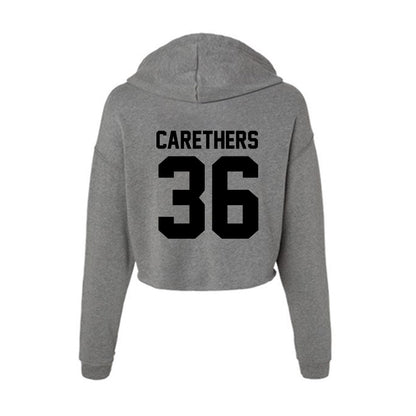 Wake Forest - NCAA Football : Seth Carethers - Women's Crop Fleece Hoodie-1
