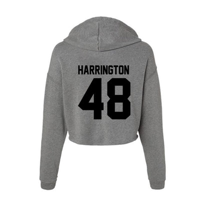 Wake Forest - NCAA Football : Ryan Harrington - Women's Crop Fleece Hoodie-1