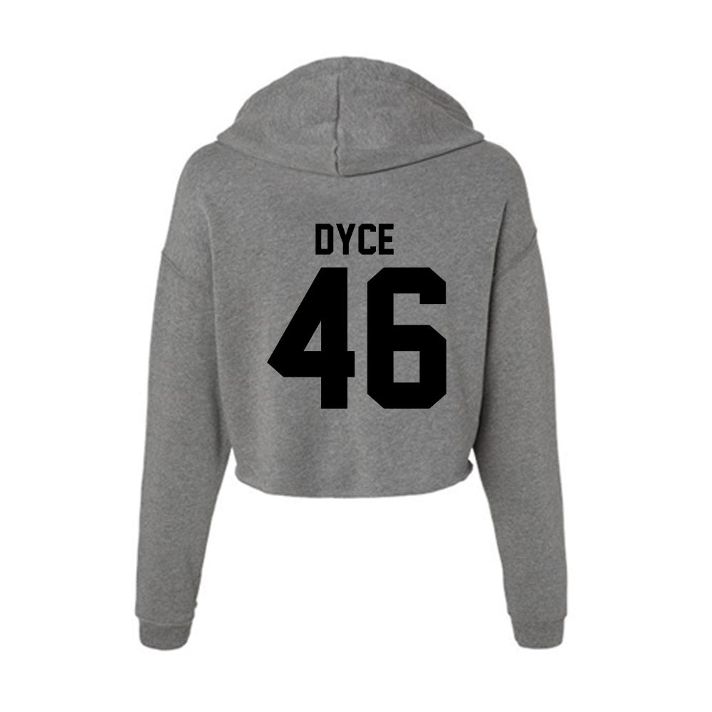 Wake Forest - NCAA Football : Deuce Dyce - Women's Crop Fleece Hoodie-1