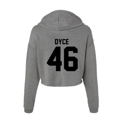 Wake Forest - NCAA Football : Deuce Dyce - Women's Crop Fleece Hoodie-1