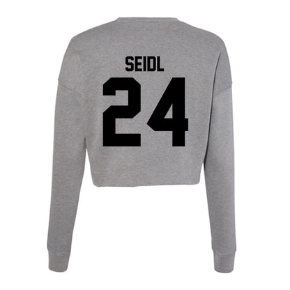 Wake Forest - NCAA Football : Sawyer Seidl - Women's Cropped Crew Fleece-1