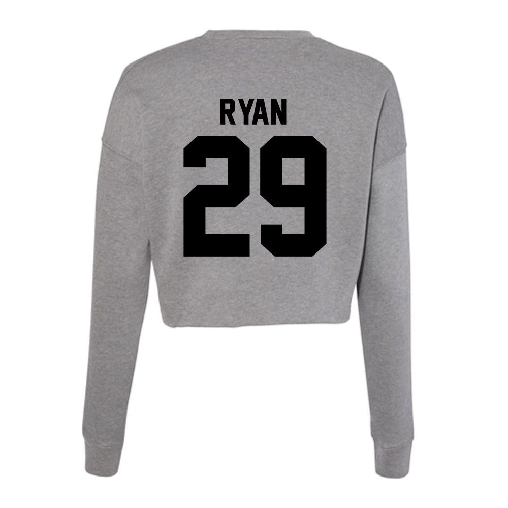 Wake Forest - NCAA Football : Jake Ryan - Women's Cropped Crew Fleece-1