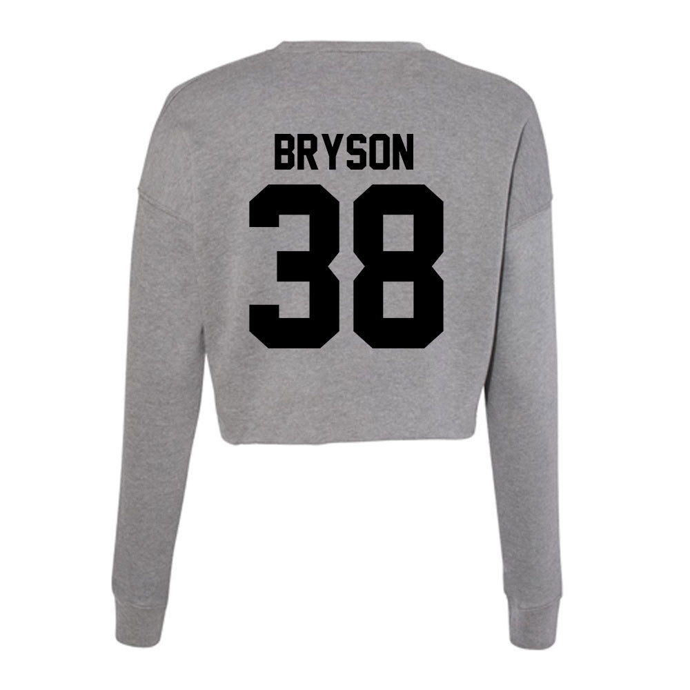Wake Forest - NCAA Football : Walker Bryson - Women's Cropped Crew Fleece-1