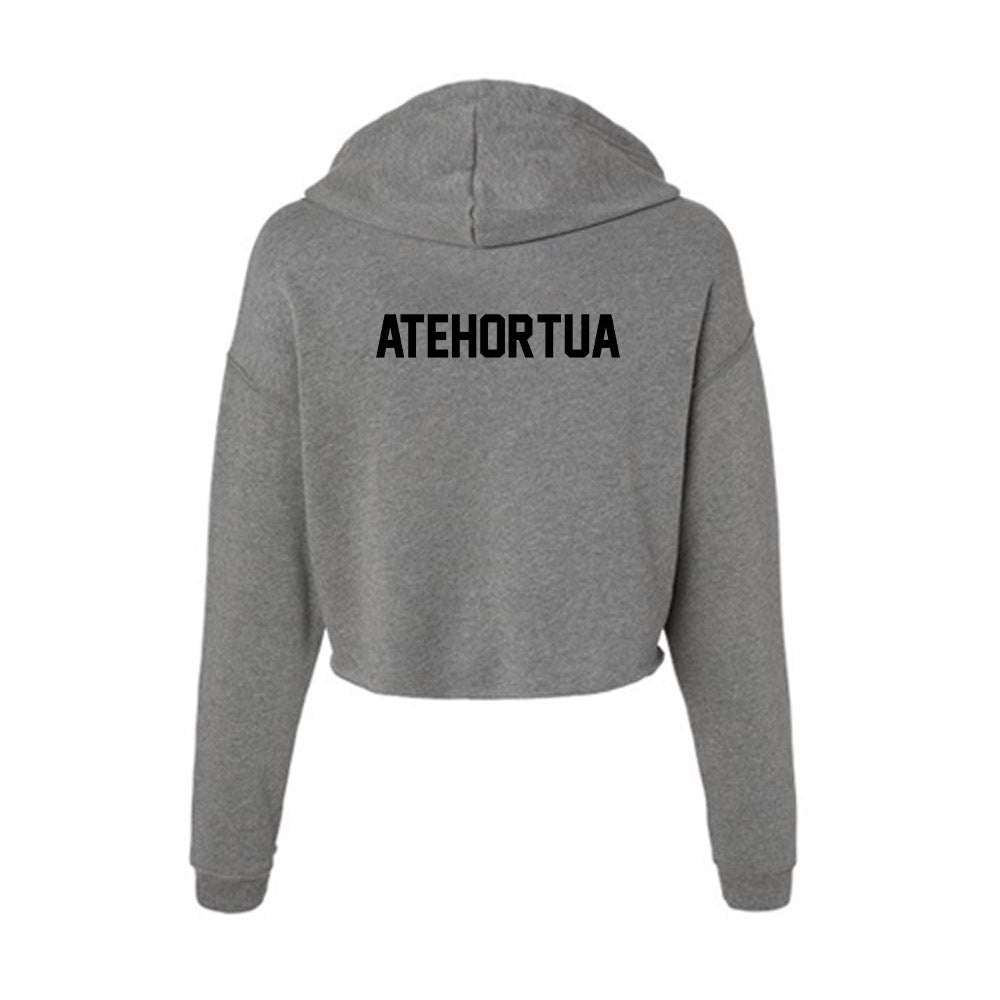 Wake Forest - NCAA Women's Soccer : Sofia Atehortua - Women's Crop Fleece Hoodie-1