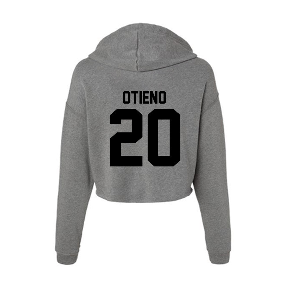 Wake Forest - NCAA Football : Elijah Otieno - Women's Crop Fleece Hoodie-1