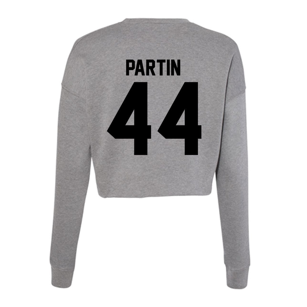 Wake Forest - NCAA Football : Monroe Partin - Women's Cropped Crew Fleece-1