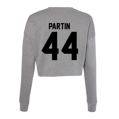 Wake Forest - NCAA Football : Monroe Partin - Women's Cropped Crew Fleece-1