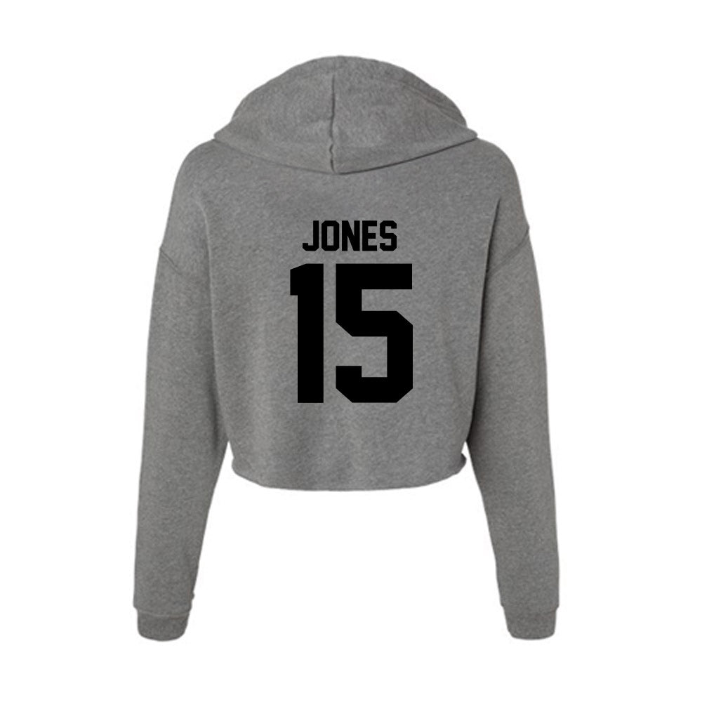 Wake Forest - NCAA Football : Gannon Jones - Women's Crop Fleece Hoodie-1