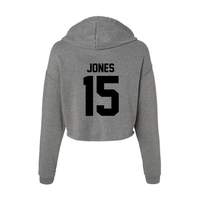 Wake Forest - NCAA Football : Gannon Jones - Women's Crop Fleece Hoodie-1