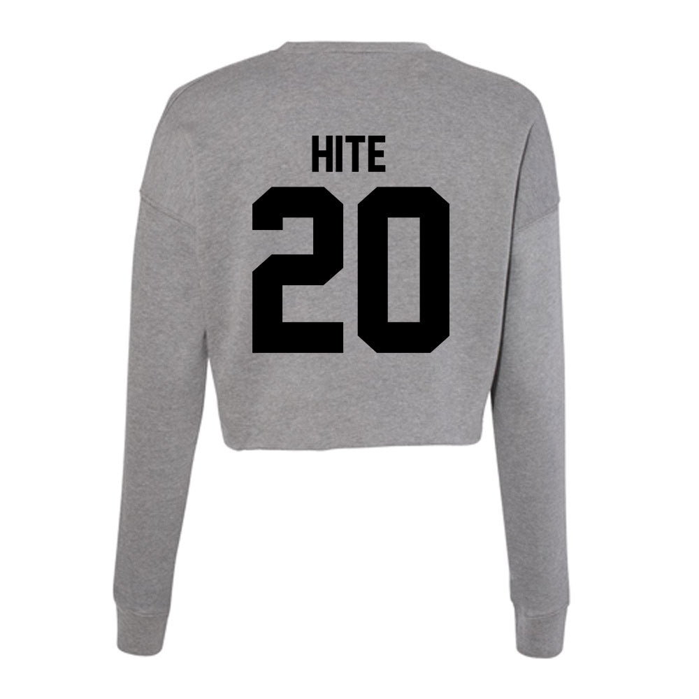 Wake Forest - NCAA Football : Cameron Hite - Women's Cropped Crew Fleece-1