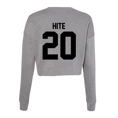 Wake Forest - NCAA Football : Cameron Hite - Women's Cropped Crew Fleece-1