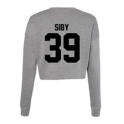 Wake Forest - NCAA Football : Mahamadou Siby - Women's Cropped Crew Fleece-1