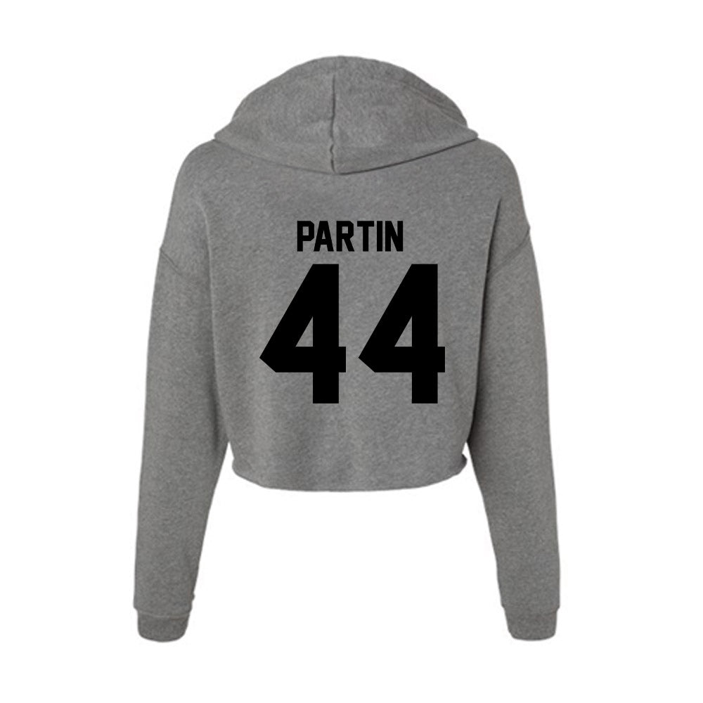 Wake Forest - NCAA Football : Monroe Partin - Women's Crop Fleece Hoodie-1
