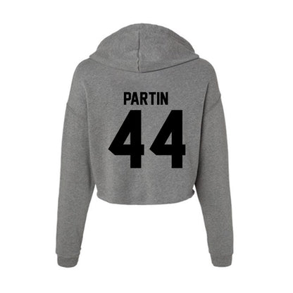 Wake Forest - NCAA Football : Monroe Partin - Women's Crop Fleece Hoodie-1