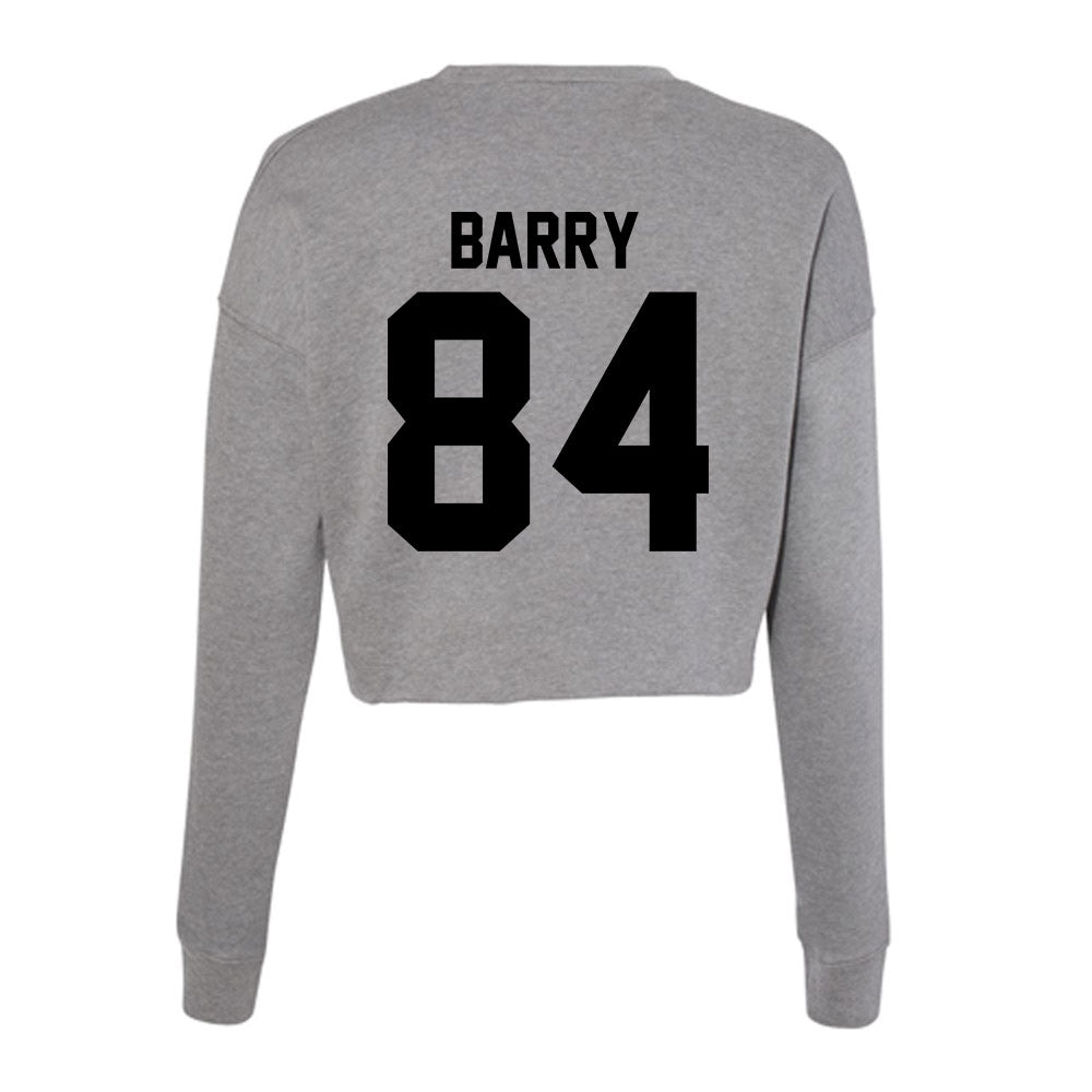 Wake Forest - NCAA Football : Dominick Barry - Women's Cropped Crew Fleece-1