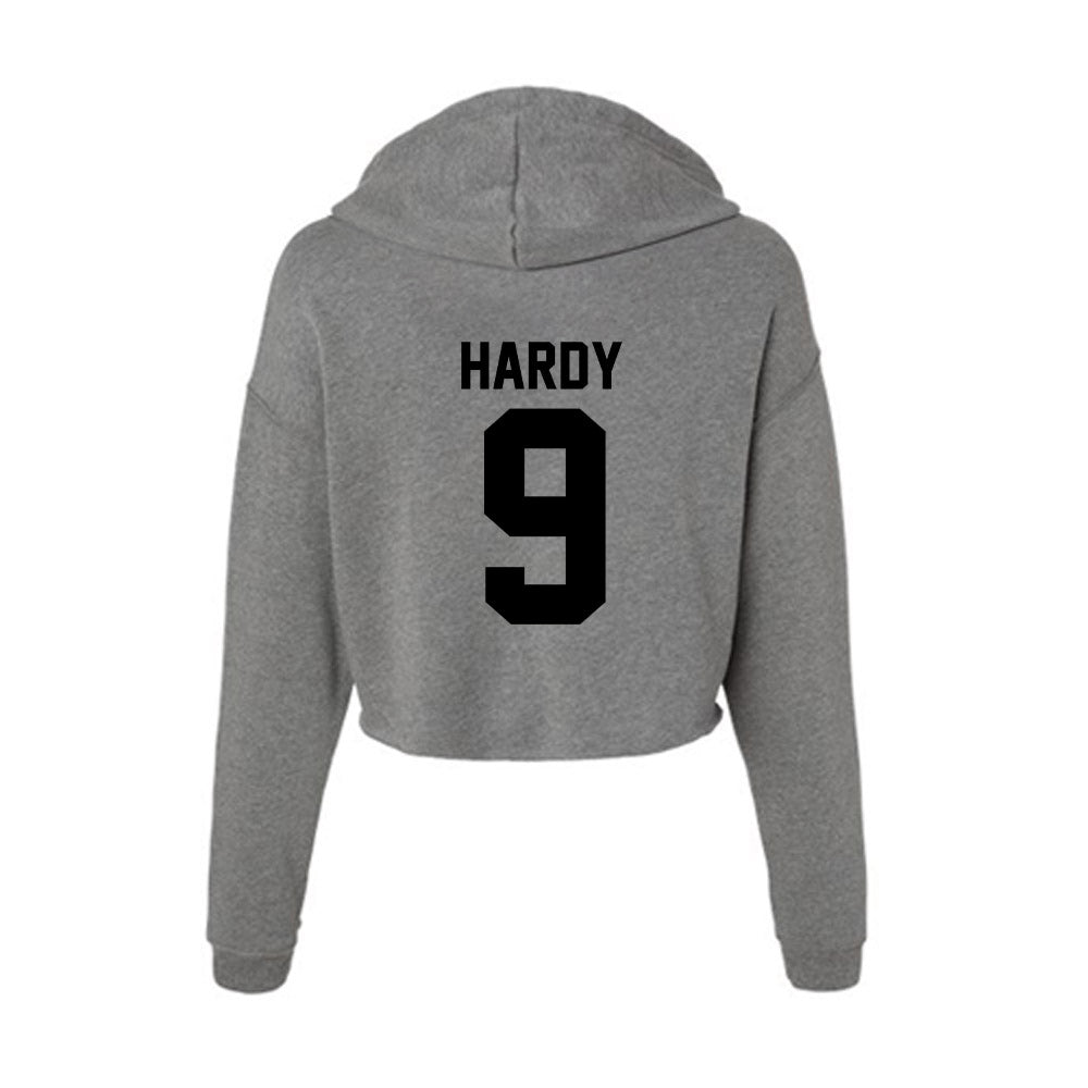 Wake Forest - NCAA Football : Camden Hardy - Women's Crop Fleece Hooded Sweatshirt-1