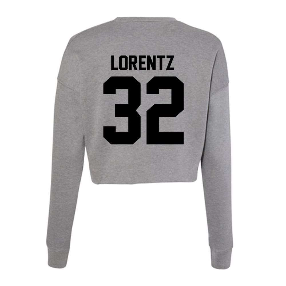 Wake Forest - NCAA Men's Soccer : Tate Lorentz - Women's Cropped Crew Fleece-1