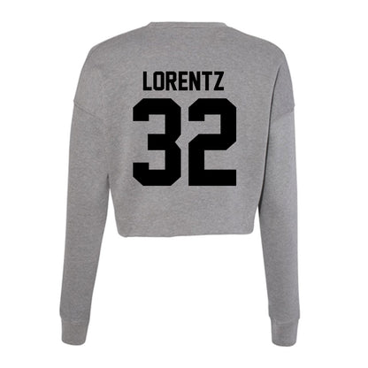 Wake Forest - NCAA Men's Soccer : Tate Lorentz - Women's Cropped Crew Fleece-1