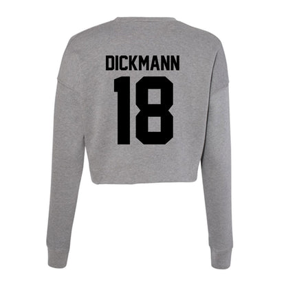 Wake Forest - NCAA Football : Drayden Dickmann - Women's Cropped Crew Fleece-1