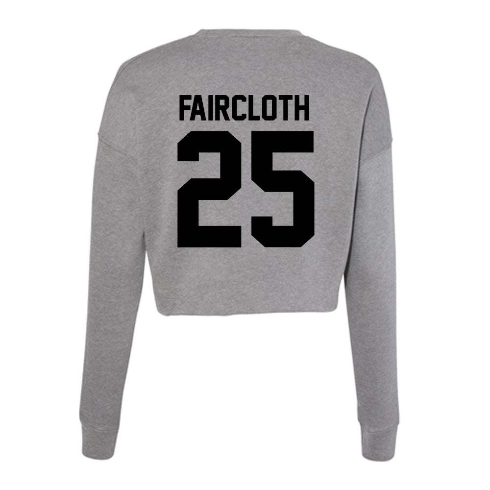 Wake Forest - NCAA Women's Soccer : Sophie Faircloth - Women's Cropped Crew Fleece-1