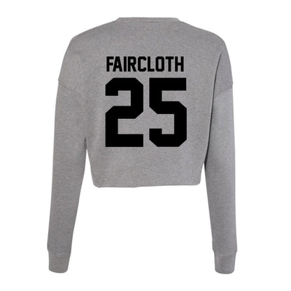 Wake Forest - NCAA Women's Soccer : Sophie Faircloth - Women's Cropped Crew Fleece-1
