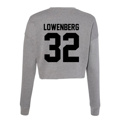 Wake Forest - NCAA Football : Joel Lowenberg - Women's Cropped Crew Fleece-1