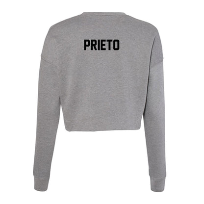 Wake Forest - NCAA Men's Golf : Nicholas Prieto - Women's Cropped Crew Fleece-1
