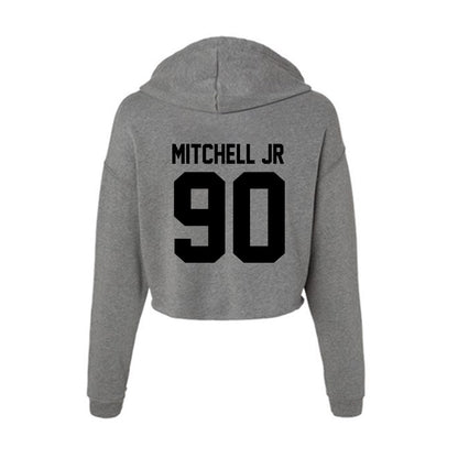 Wake Forest - NCAA Football : Sydir Mitchell jr - Women's Crop Fleece Hoodie-1