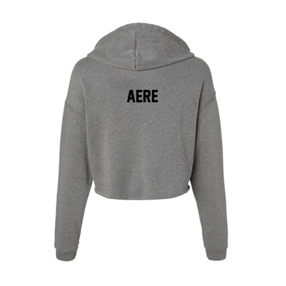 Wake Forest - NCAA Women's Track & Field : Julia Aere - Women's Crop Fleece Hoodie-1