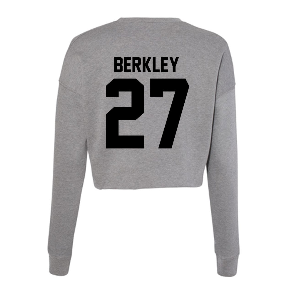 Wake Forest - NCAA Men's Soccer : Copeland Berkley - Women's Cropped Crew Fleece-1