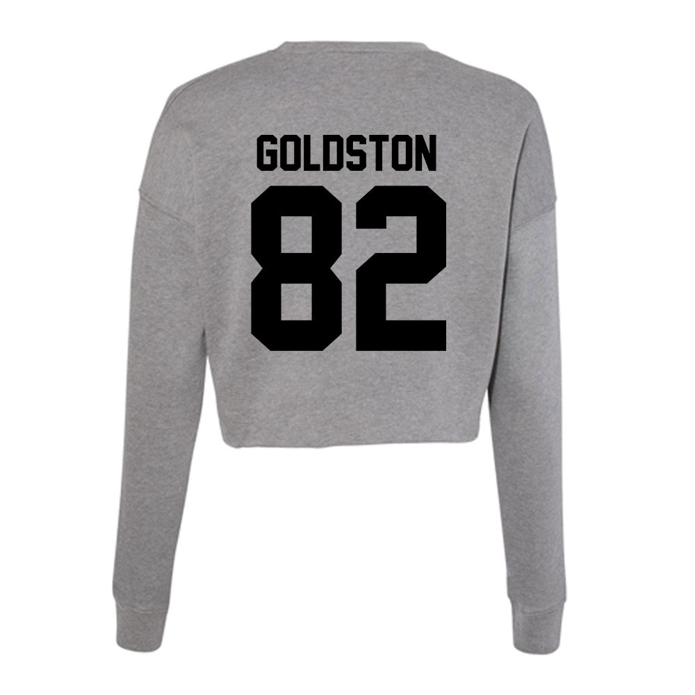 Wake Forest - NCAA Football : Devin Goldston - Women's Cropped Crew Fleece-1