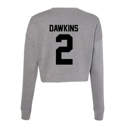 Wake Forest - NCAA Women's Soccer : Amaya Dawkins - Women's Cropped Crew Fleece-1