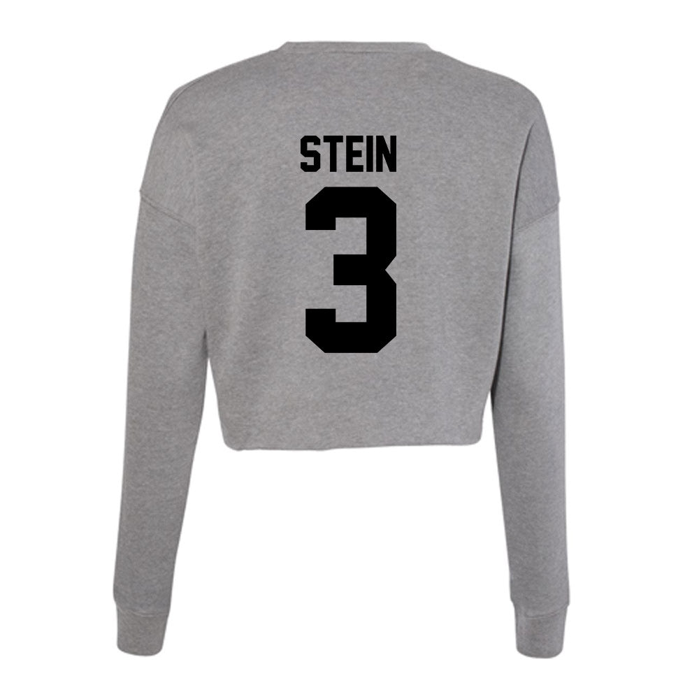 Wake Forest - NCAA Baseball : JD Stein - Women's Cropped Crew Fleece-1