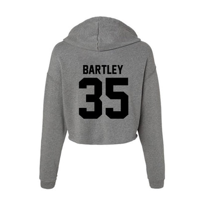 Wake Forest - NCAA Football : Koredell Bartley - Women's Crop Fleece Hoodie-1