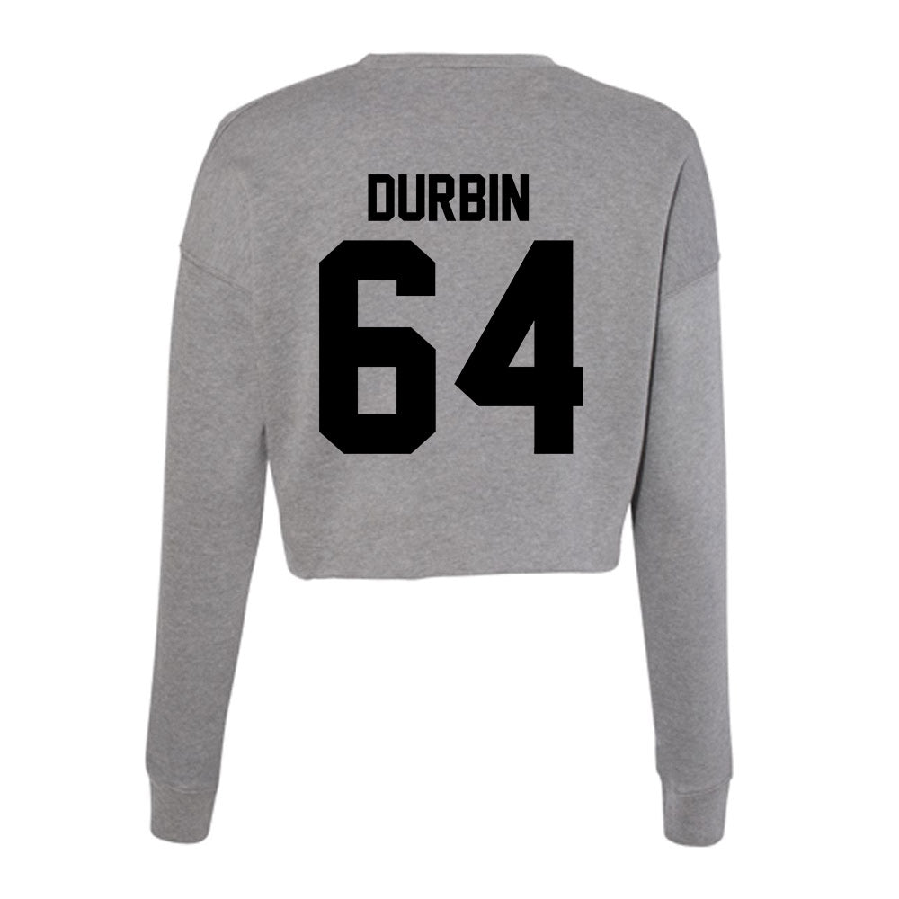 Wake Forest - NCAA Football : Dylan Durbin - Women's Cropped Crew Fleece-1