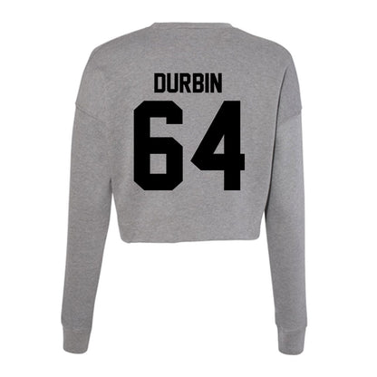 Wake Forest - NCAA Football : Dylan Durbin - Women's Cropped Crew Fleece-1