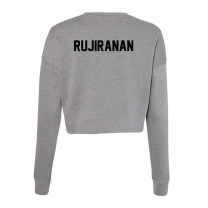 Wake Forest - NCAA Women's Golf : Chutimon Rujiranan - Women's Cropped Crew Fleece-1