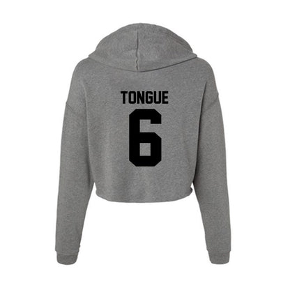 Wake Forest - NCAA Football : Rushaun Tongue - Women's Crop Fleece Hoodie-1