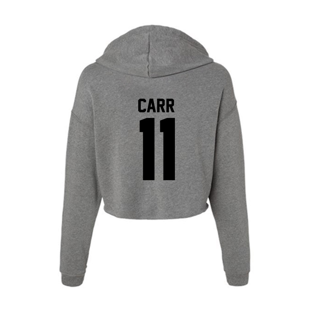 Wake Forest - NCAA Football : Ny Carr - Women's Crop Fleece Hoodie-1