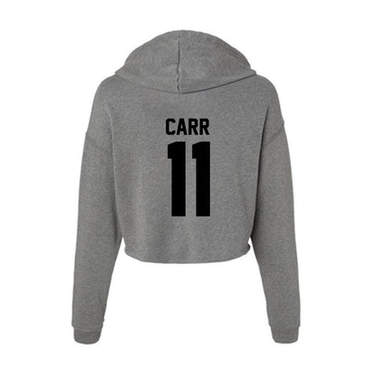 Wake Forest - NCAA Football : Ny Carr - Women's Crop Fleece Hoodie-1