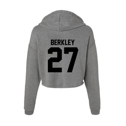 Wake Forest - NCAA Men's Soccer : Copeland Berkley - Women's Crop Fleece Hoodie-1