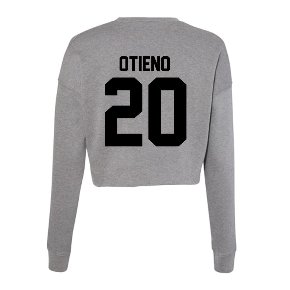 Wake Forest - NCAA Football : Elijah Otieno - Women's Cropped Crew Fleece-1