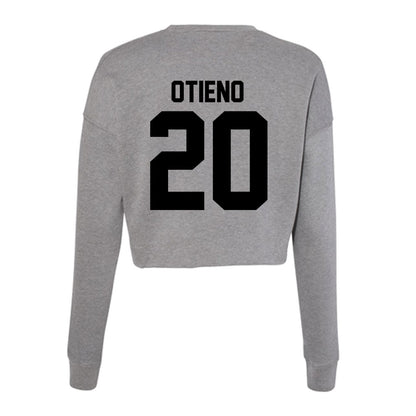 Wake Forest - NCAA Football : Elijah Otieno - Women's Cropped Crew Fleece-1