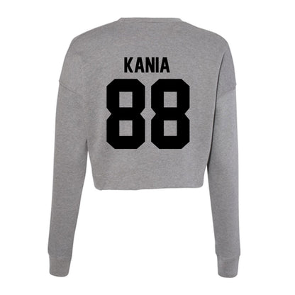 Wake Forest - NCAA Football : Bryce Kania - Women's Cropped Crew Fleece-1